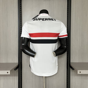 CAMISA SÃO PAULO VERSÃO JOGADOR HOME 25/26