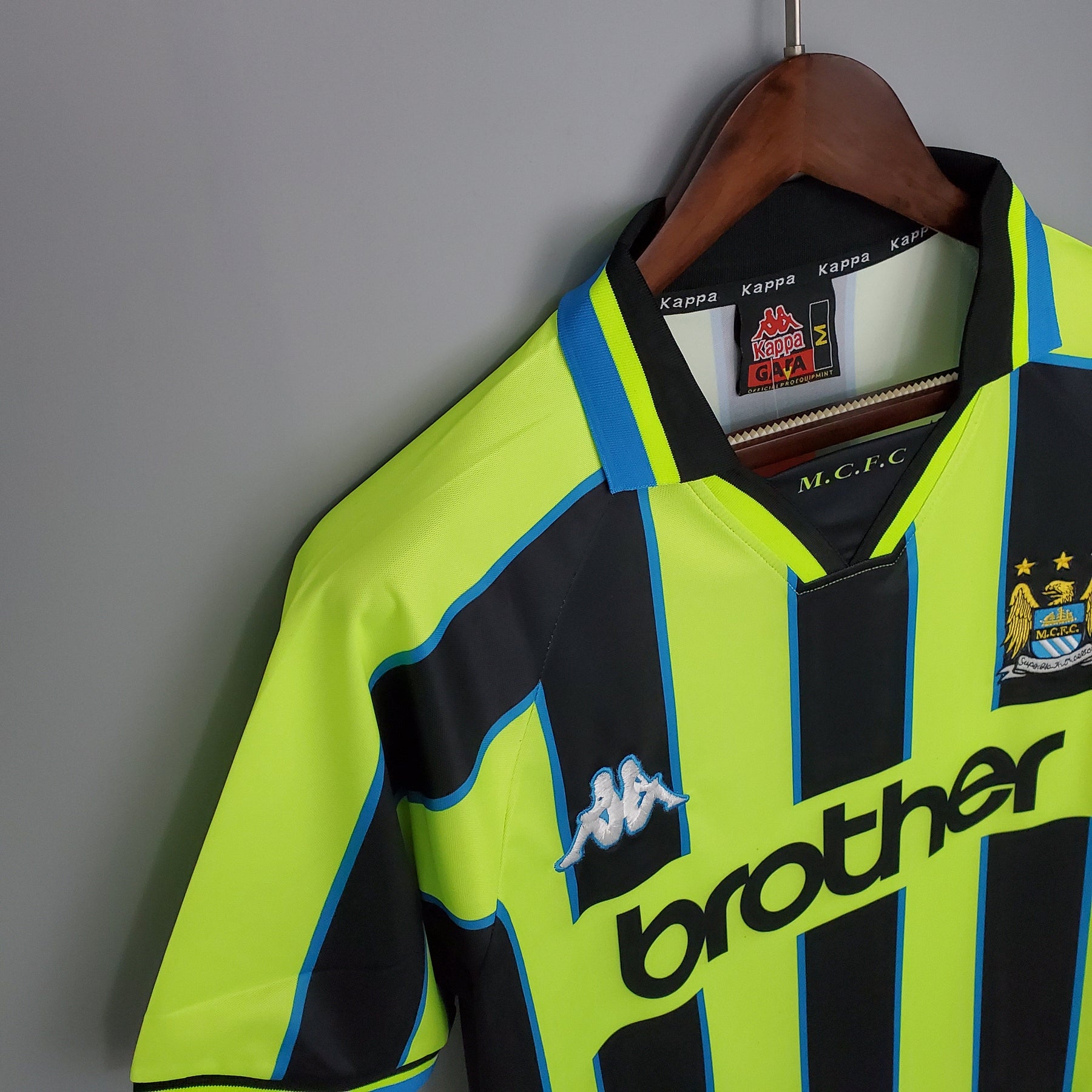 CAMISA MANCHESTER CITY RETRÔ AWAY 98/99