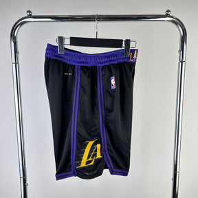 NBA SHORT LOS ANGELES LAKERS CITY EDITION DARK BLUE 23/24