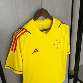 CAMISA CRUZEIRO GOLEIRO AMARELO 24/25
