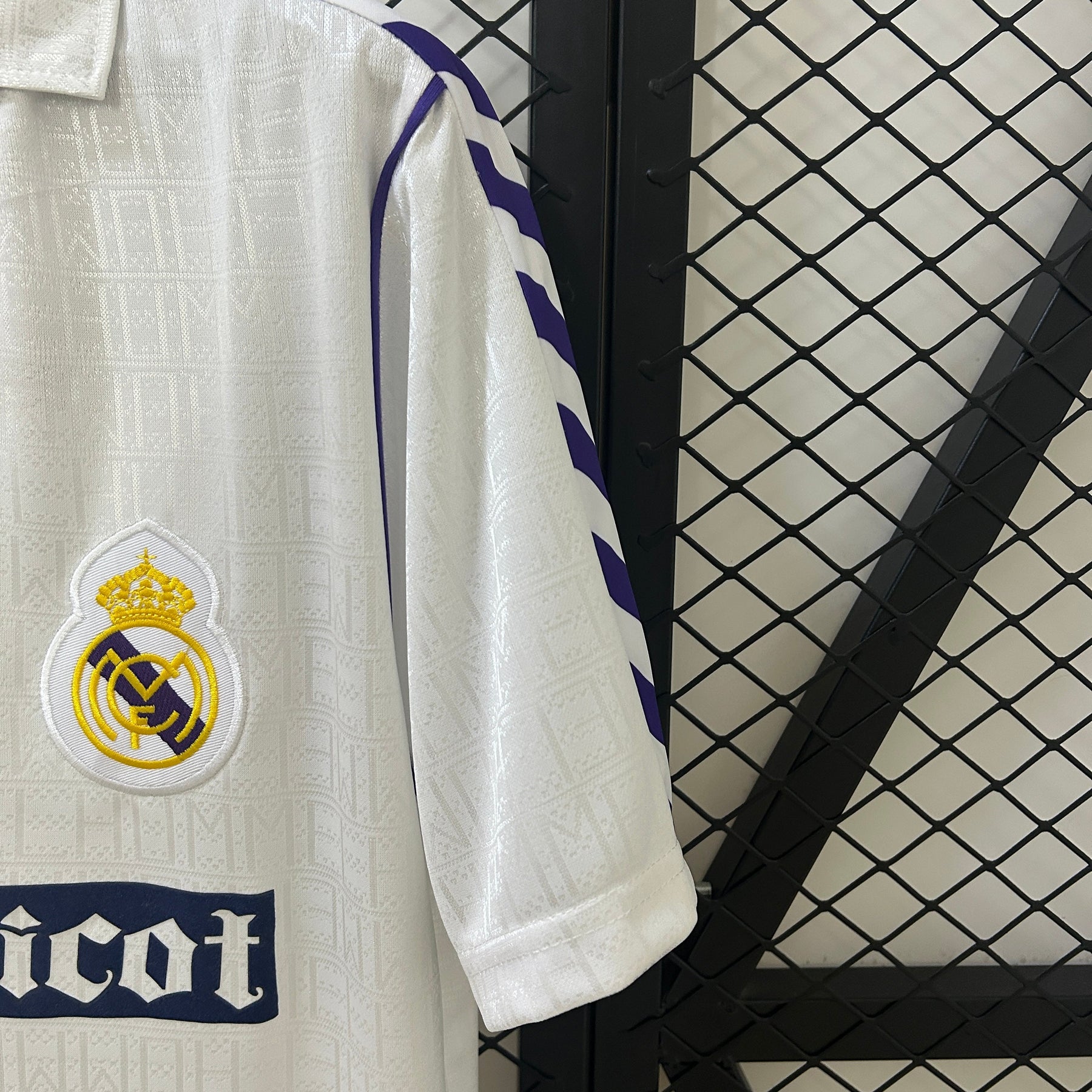 CAMISA RETRÔ REAL MADRID HOME 89/90