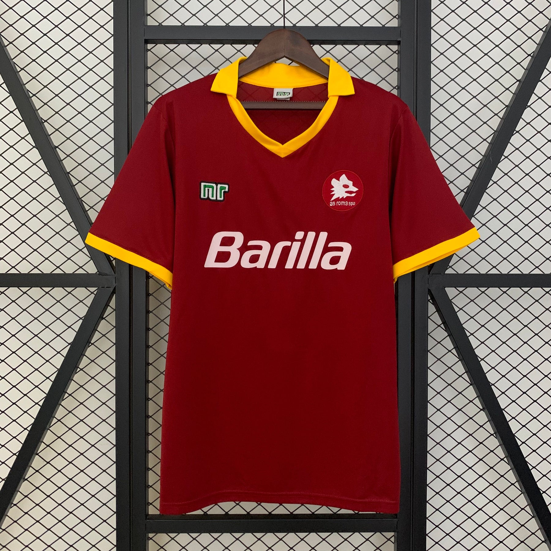CAMISA RETRÔ ROMA HOME 89/90