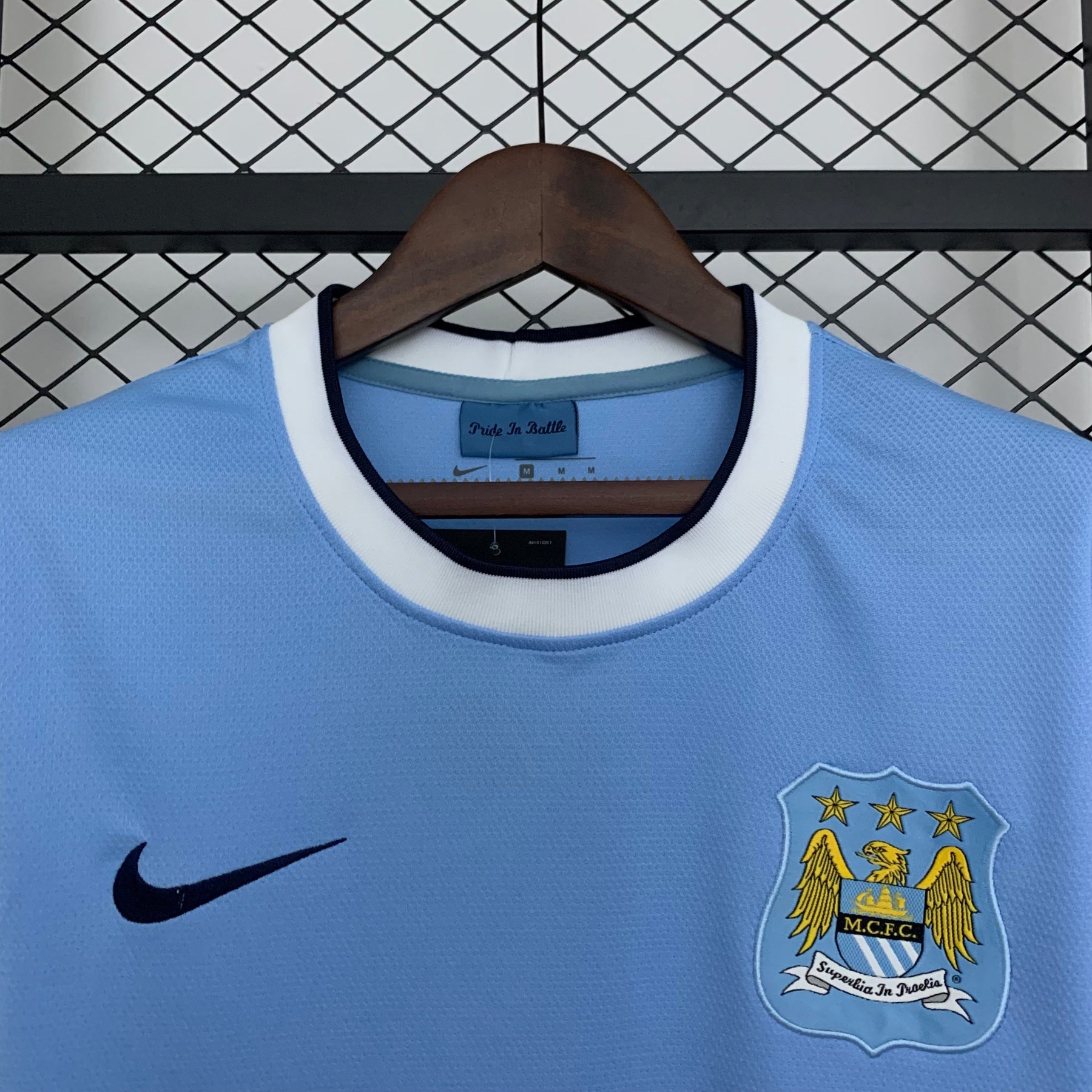 CAMISA RETRÔ MANCHESTER CITY HOME 2013/14