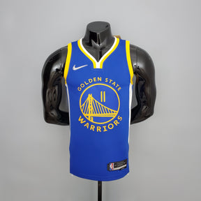 NBA 75TH GOLDEN STATE WARRIORS BLUE NBA JERSEY