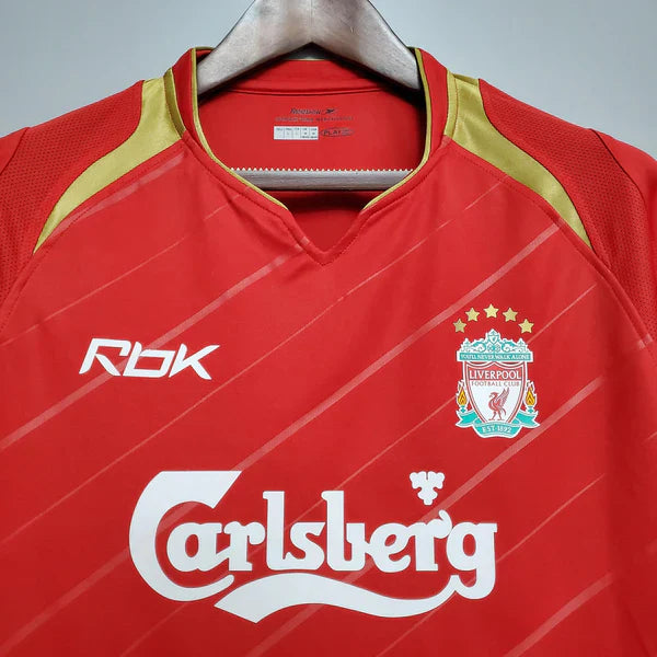 CAMISA RETRÔ LIVERPOOL HOME 05/06