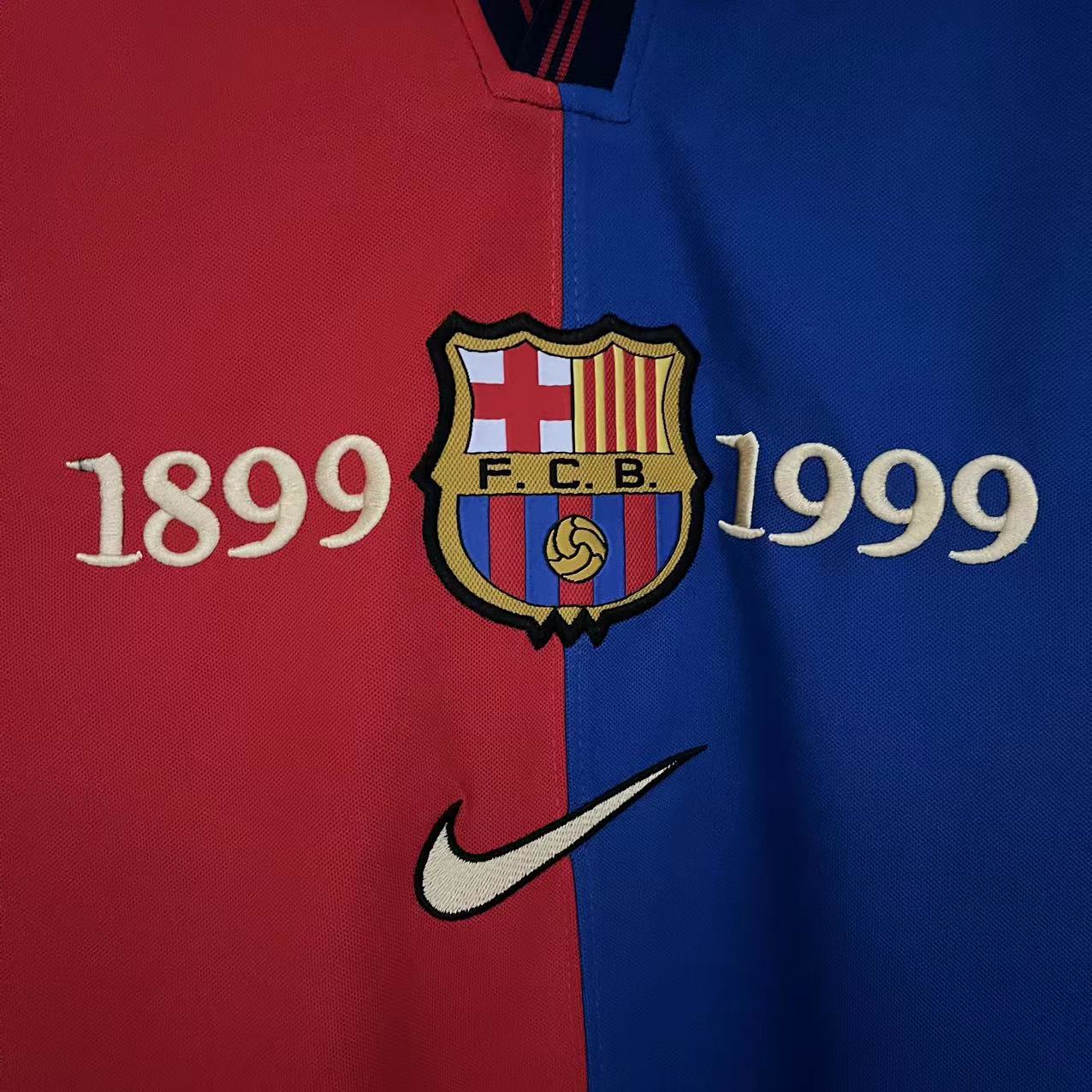 CAMISA RETRÔ BARCELONA 100 ANOS