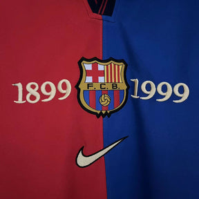 CAMISA RETRÔ BARCELONA 100 ANOS