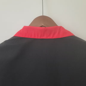 CORTA-VENTO BÉLGICA BLACK & RED DOIS EM UM 22/23