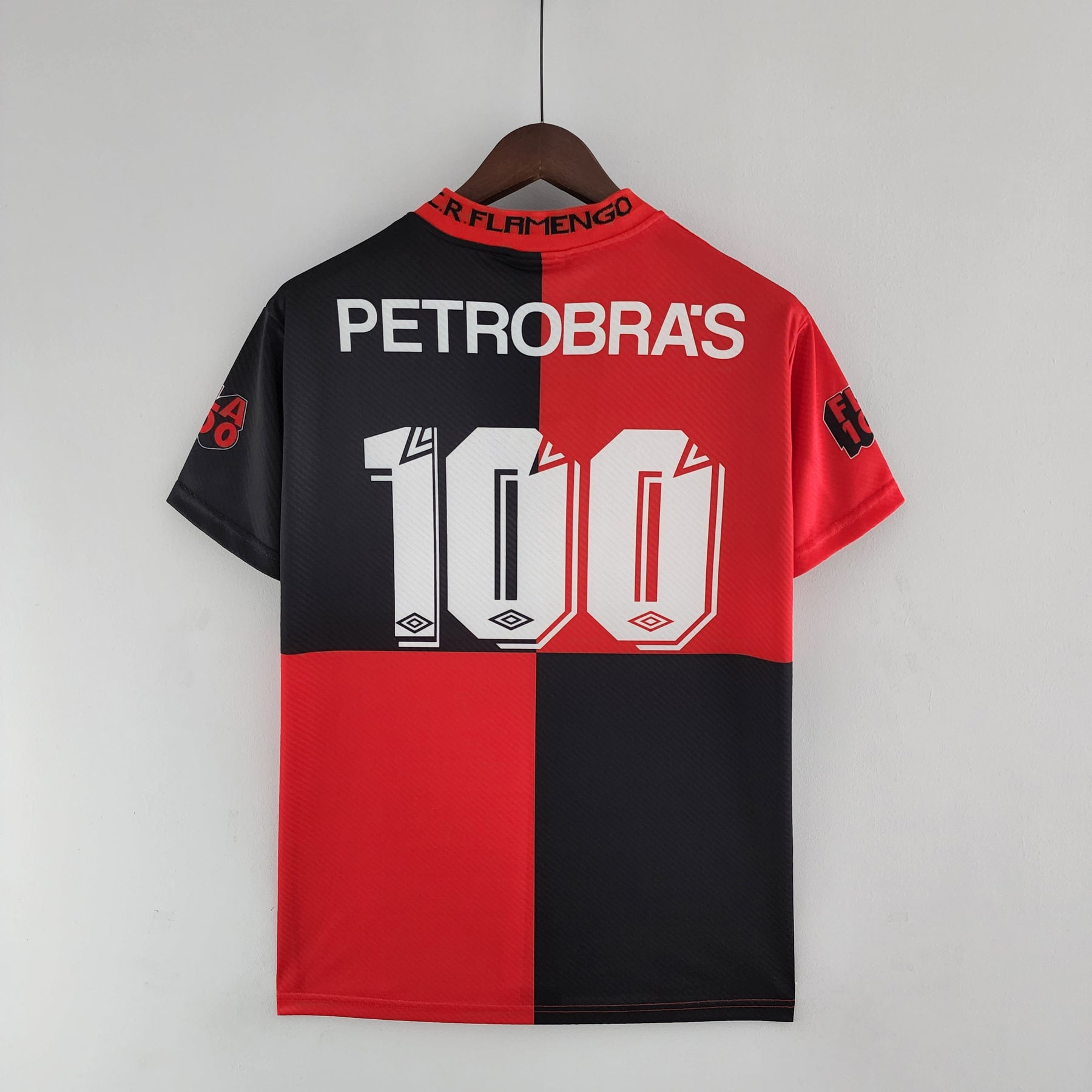 CAMISA RETRÔ FLAMENGO 1995 ANIVERSÁRIO 100 ANOS