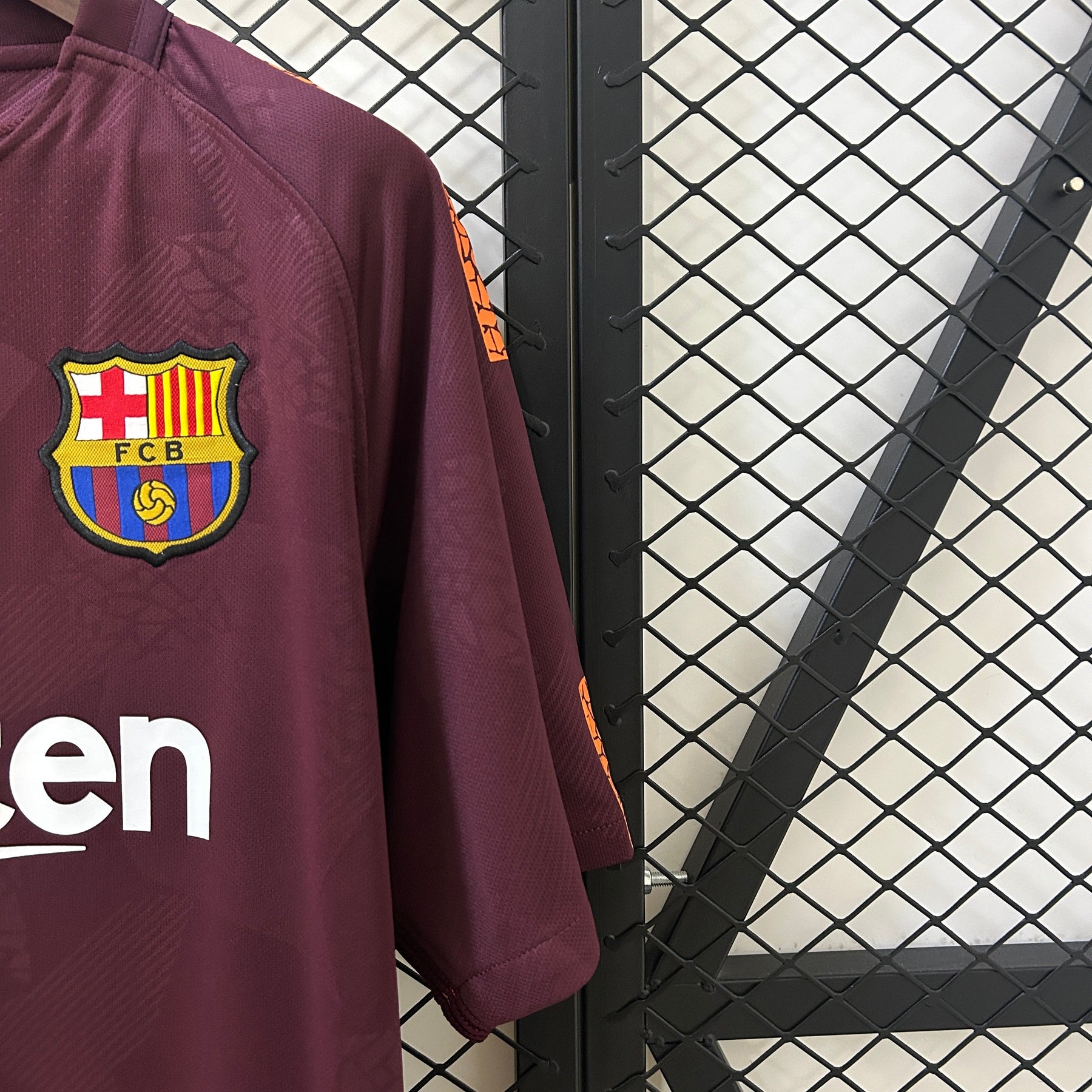 CAMISA RETRÔ BARCELONA THIRD 17/18