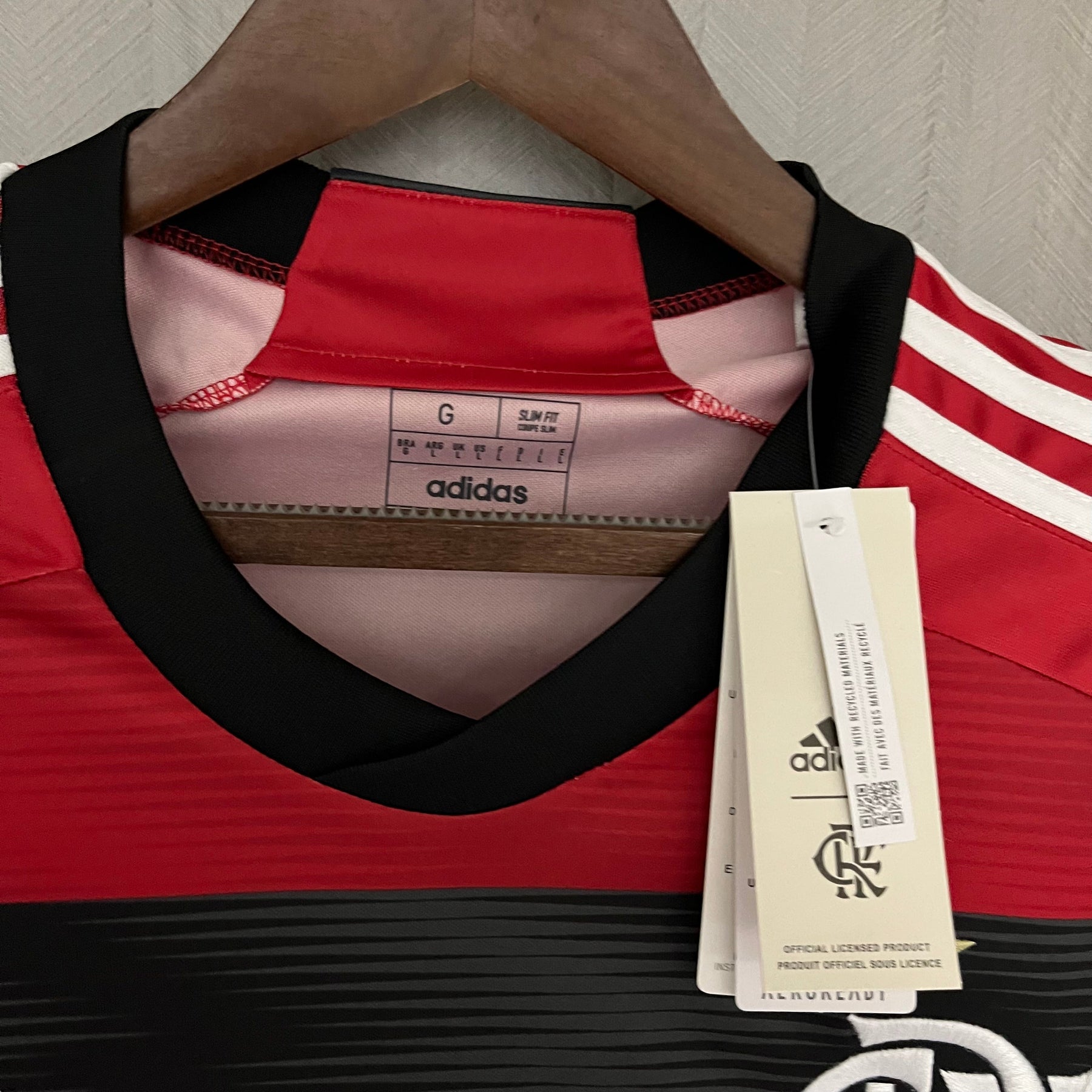 CAMISA PRONTA ENTREGA FLAMENGO HOME 23/24