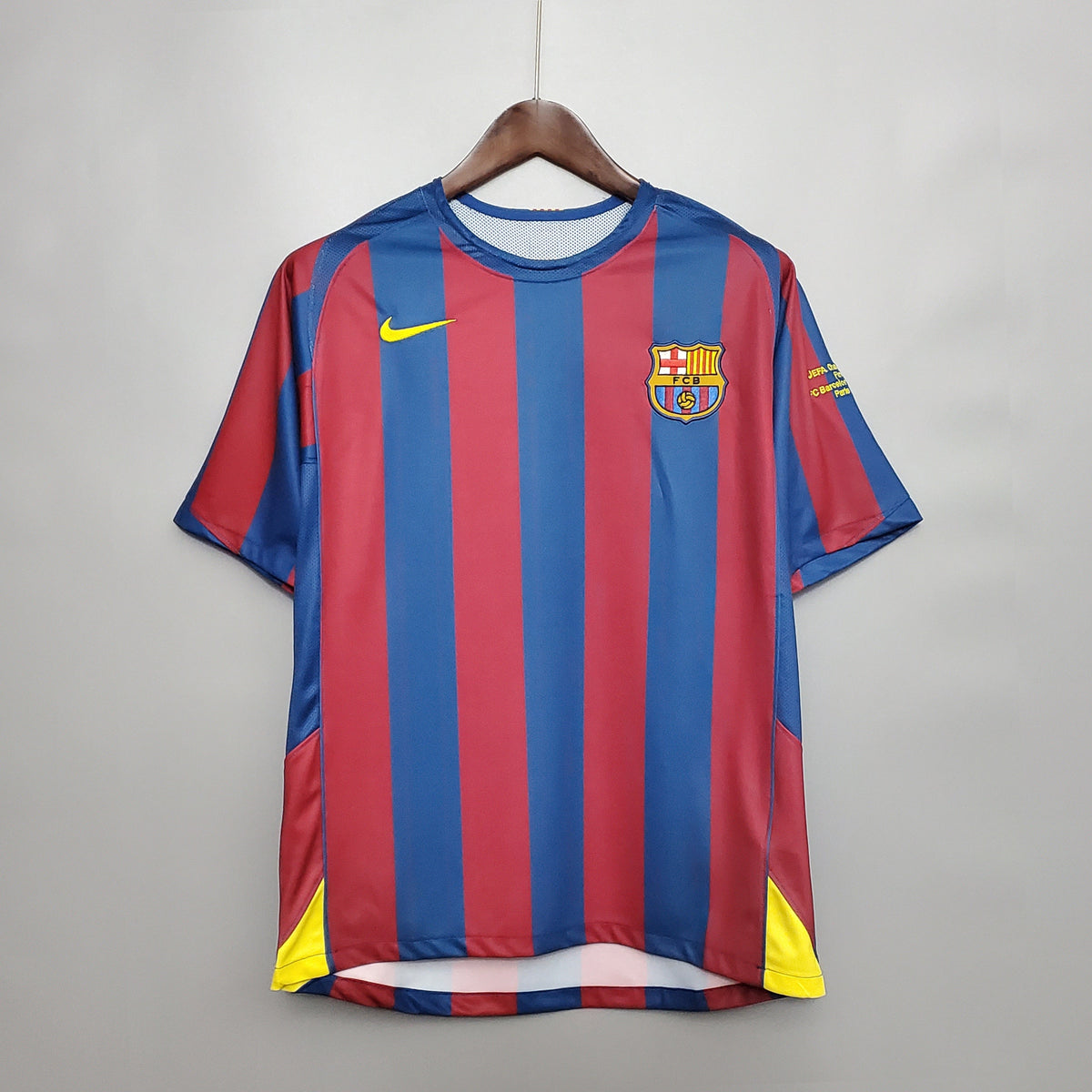 CAMISA RETRÔ BARCELONA HOME 2005/06