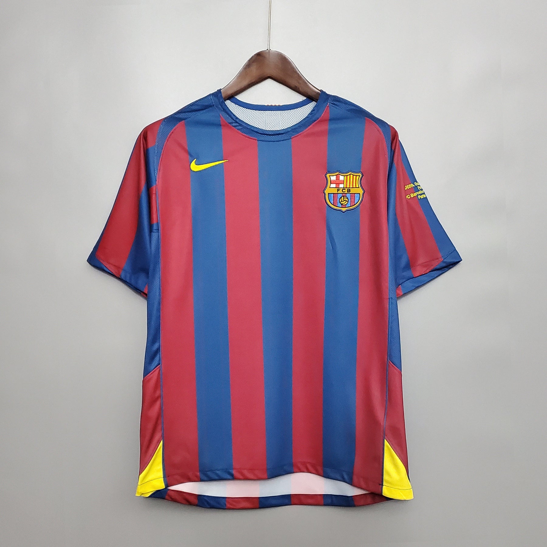 CAMISA RETRÔ BARCELONA HOME 2005/06