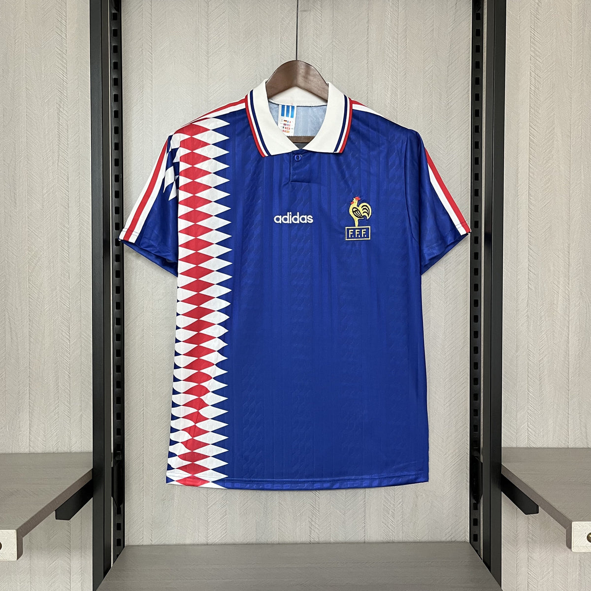 CAMISA RETRÔ FRANÇA HOME 94/95