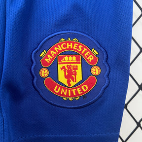 KIT INFANTIL RETRÔ MANCHESTER UNITED BLUE 08/09