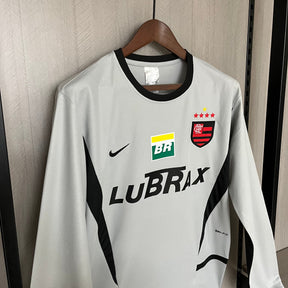 CAMISA FLAMENGO RETRÔ MANGA LONGA GOLEIRO 02/03