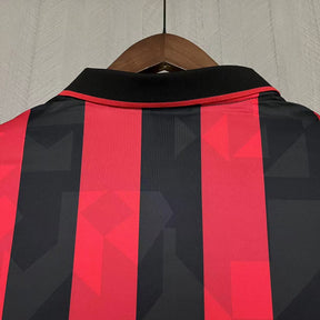 CAMISA RETRÔ MILAN HOME MANGA LONGA 93/94