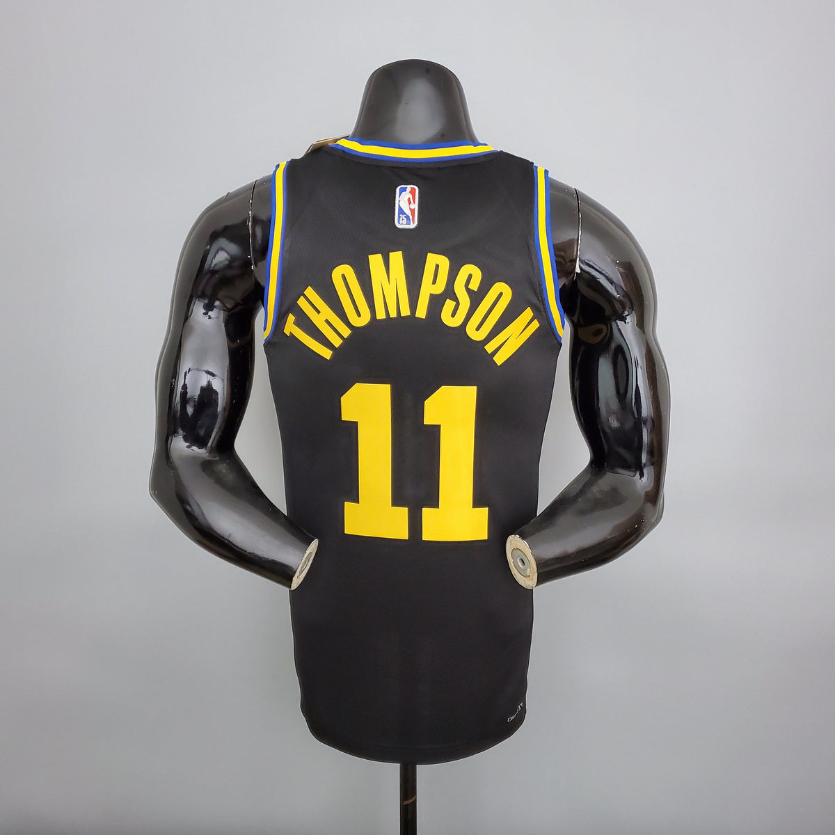 NBA 75TH GOLDEN STATE WARRIORS BLACK NBA JERSEY
