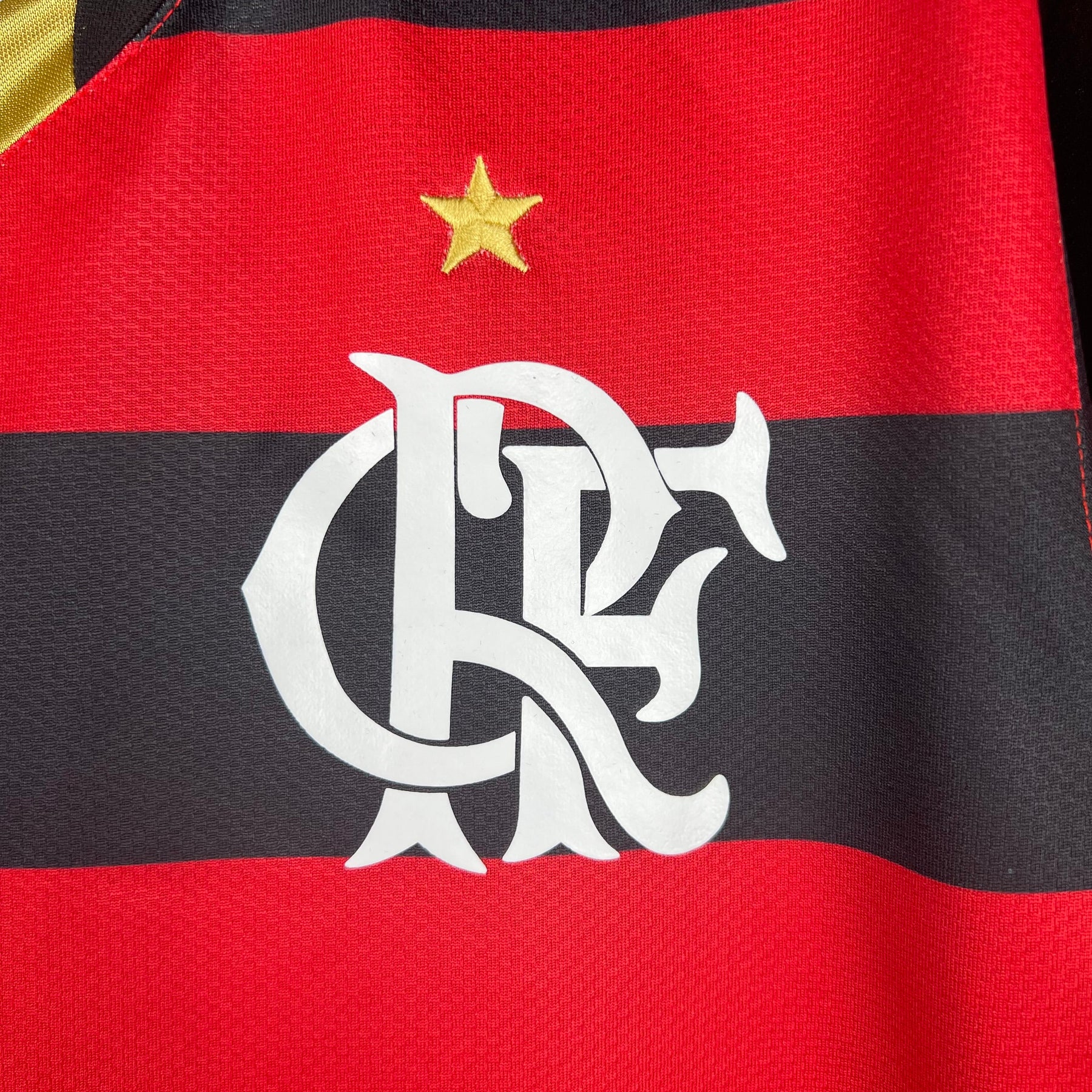 CAMISA FLAMENGO RETRÔ MANGA LONGA HOME 08/09