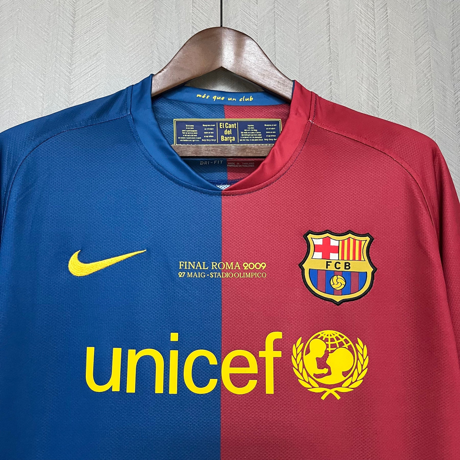 CAMISA RETRÔ BARCELONA HOME 08/09