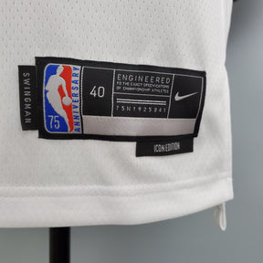 NBA 75TH LOS ANGELES LAKERS WHITE NBA JERSEY