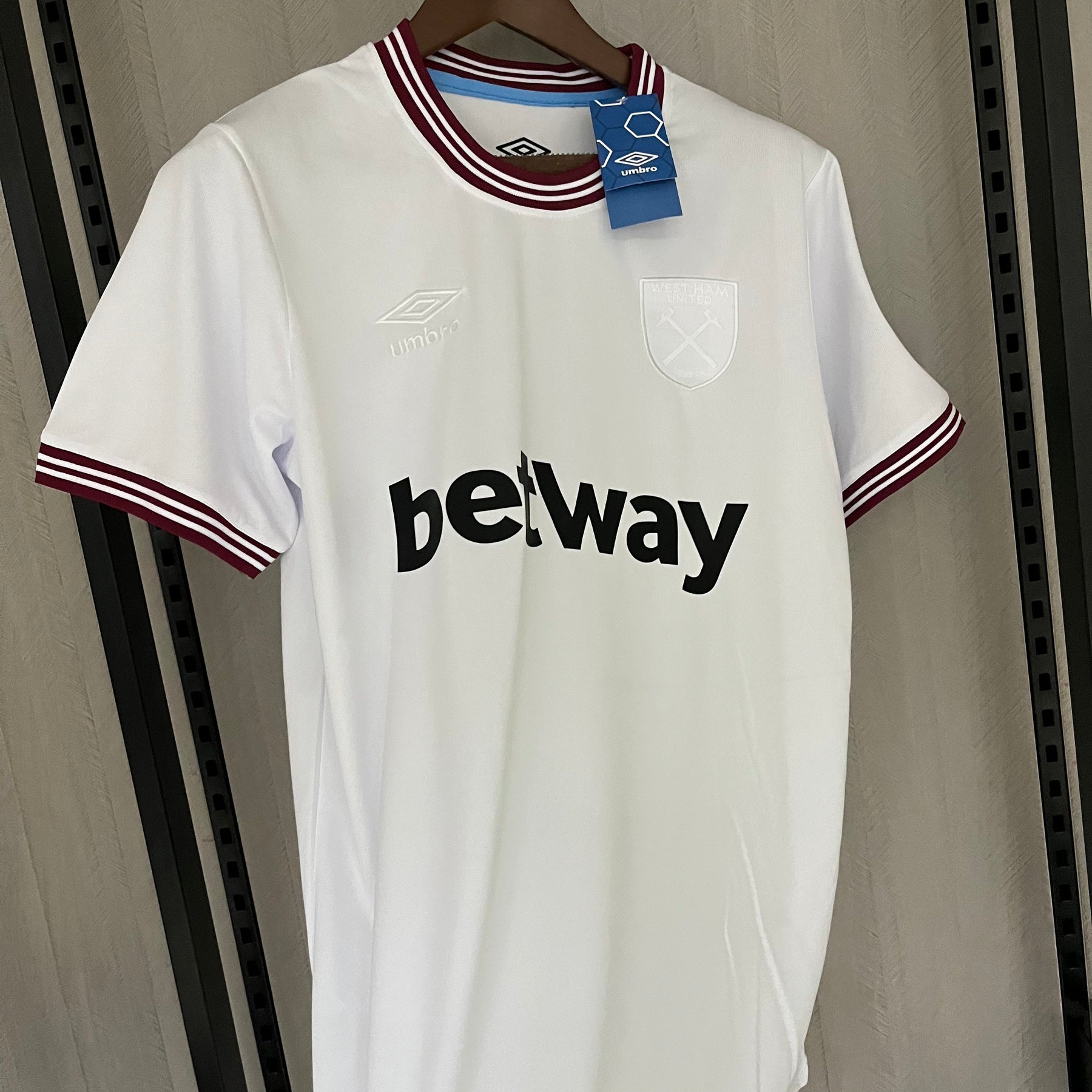 CAMISA WEST HAM WHITE 23/24