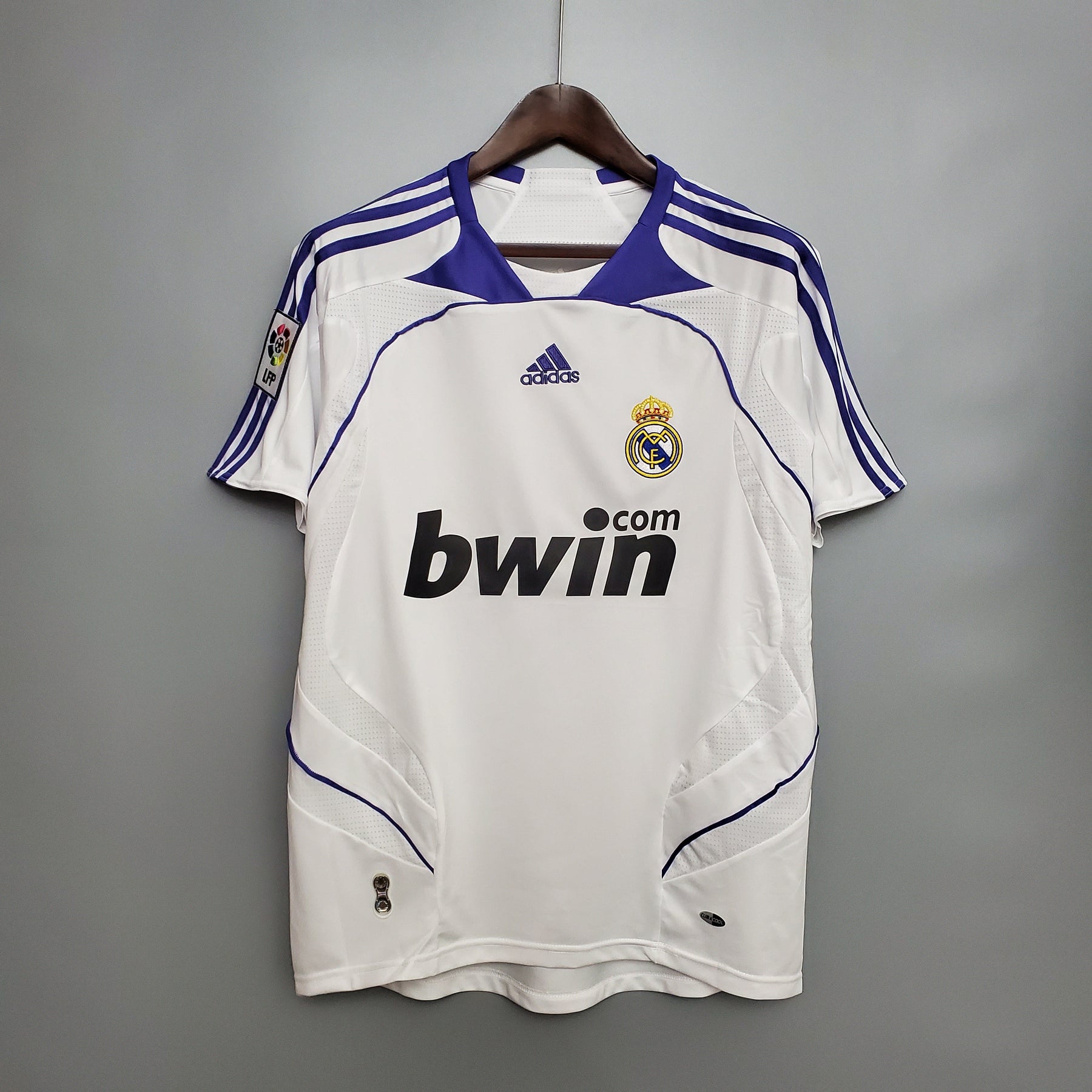 CAMISA RETRÔ REAL MADRID HOME 07/08