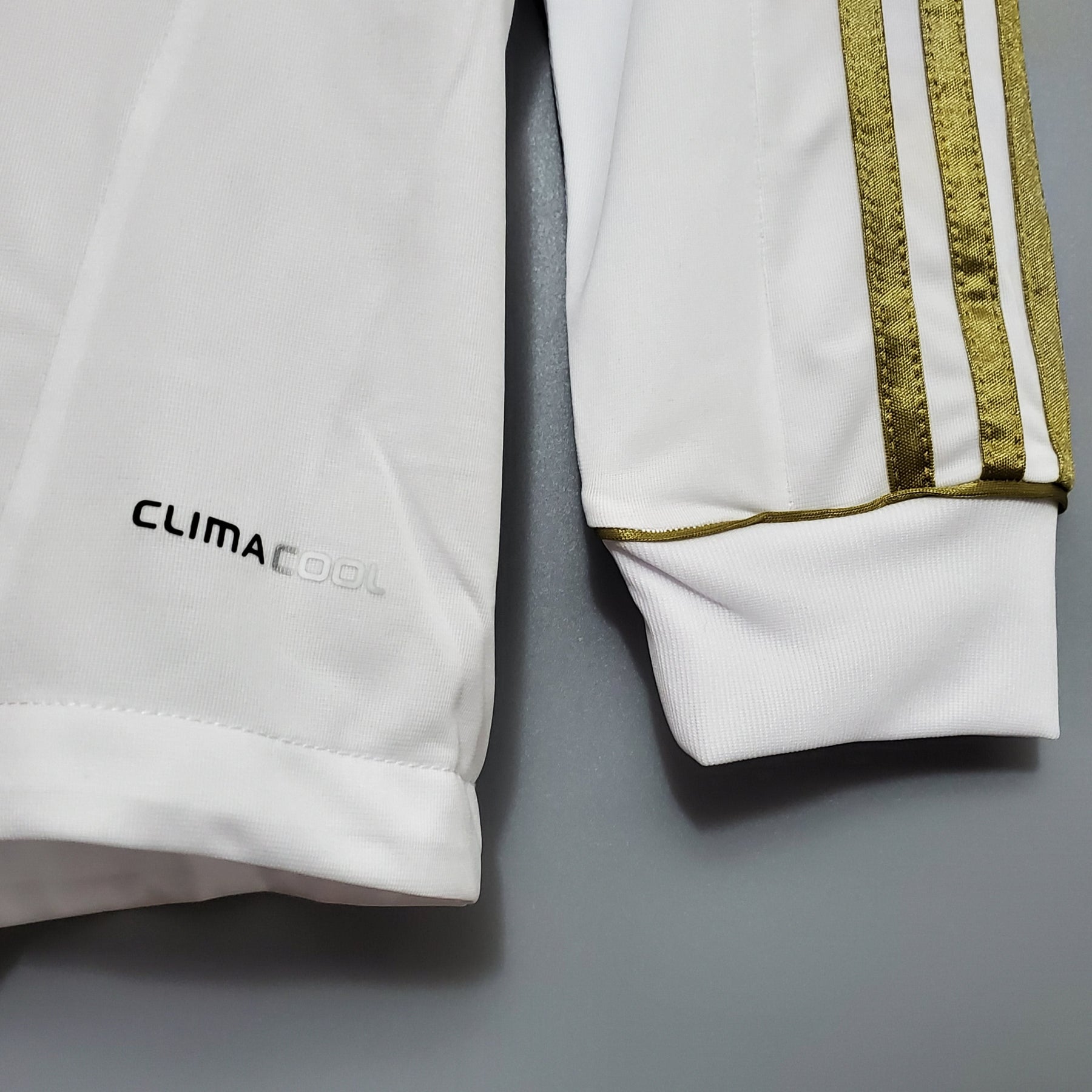 CAMISA REAL MADRID MANGA LONGA RETRÔ HOME 11/12