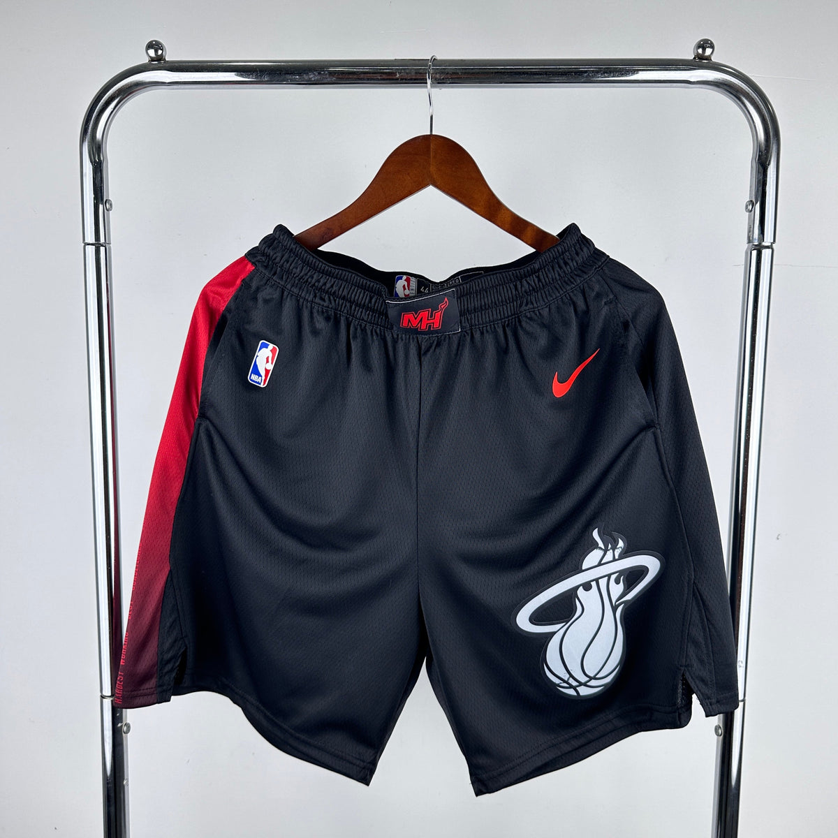 NBA SHORT MIAMI HEAT BLACK AWAY 23/24