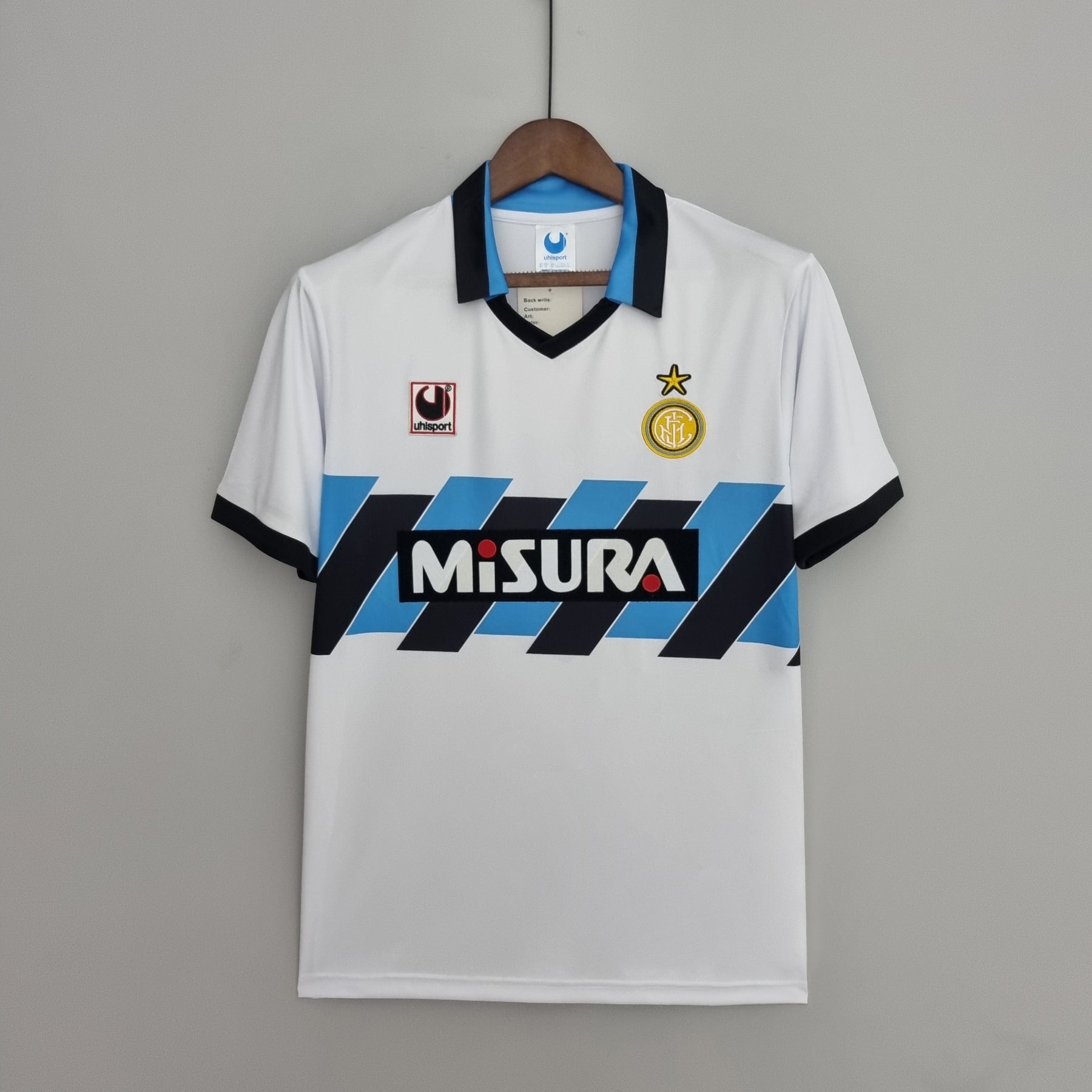 CAMISA RETRÔ INTER DE MILÃO AWAY 90/91