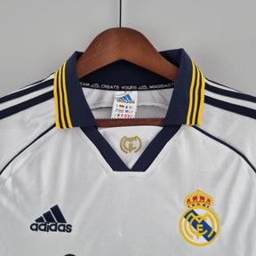 CAMISA RETRÔ REAL MADRID HOME 2000