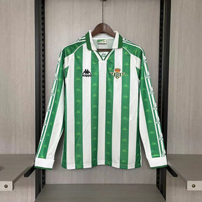 CAMISA RETRÔ REAL BÉTIS HOME MANGA LONGA 95/97