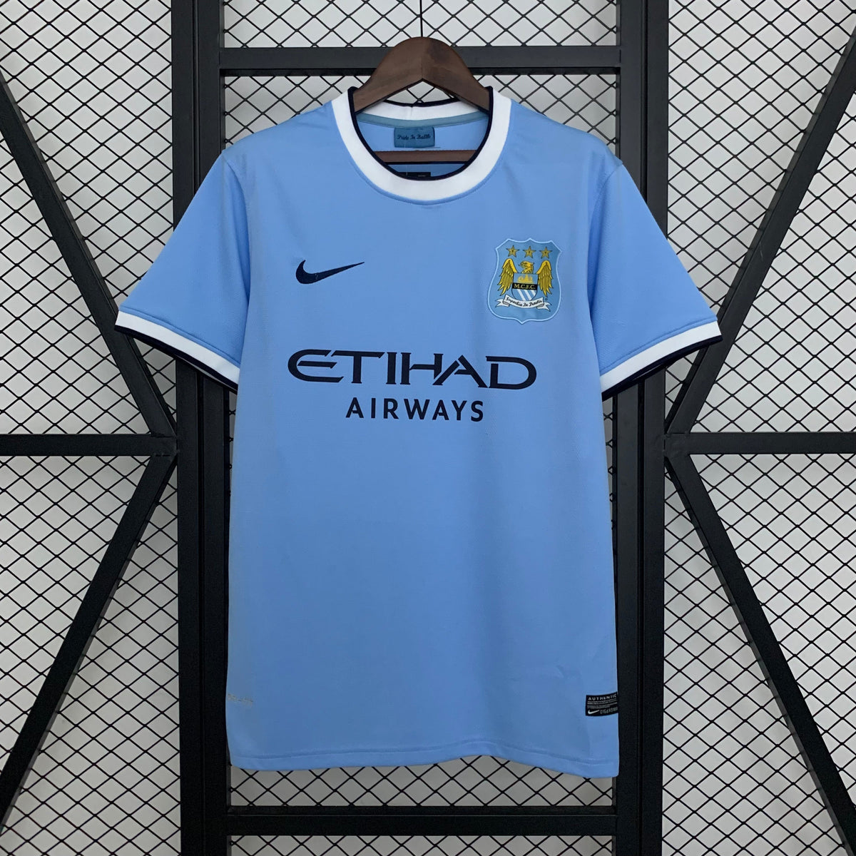 CAMISA RETRÔ MANCHESTER CITY HOME 2013/14