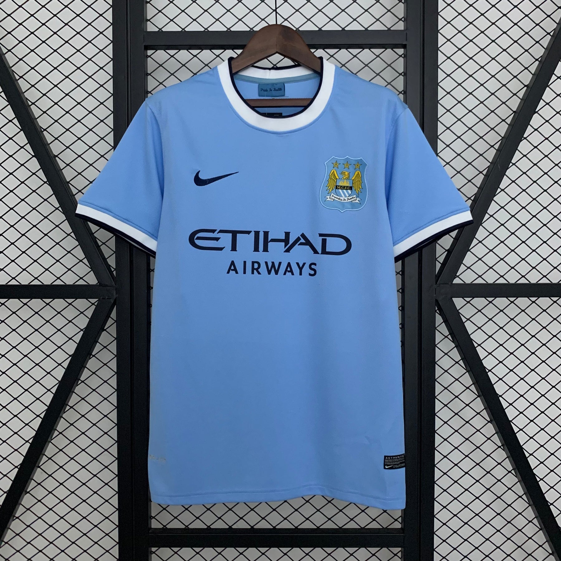 CAMISA RETRÔ MANCHESTER CITY HOME 2013/14