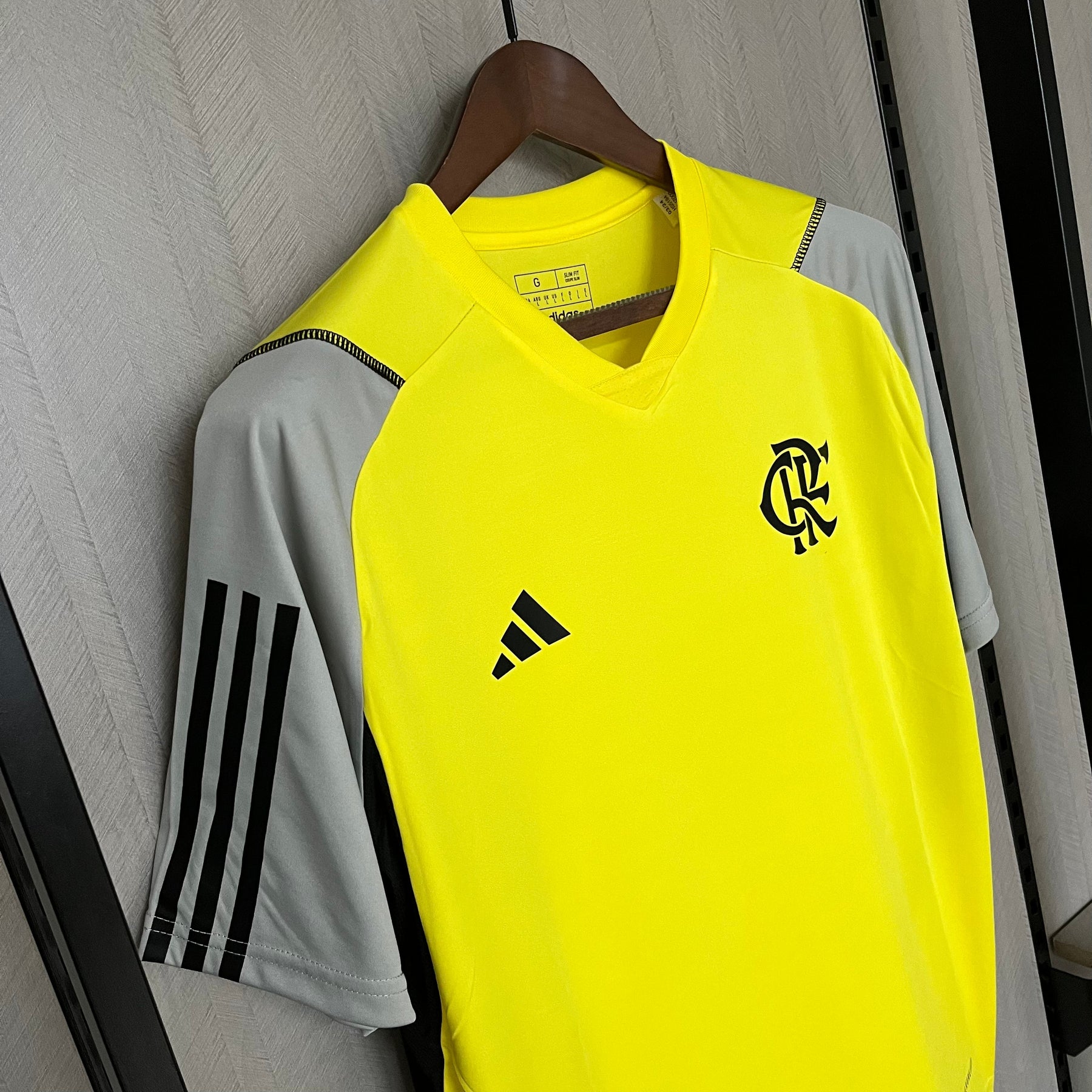 CAMISA FLAMENGO TREINO AMARELO 24/25