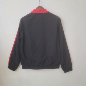 CORTA-VENTO BÉLGICA BLACK & RED DOIS EM UM 22/23