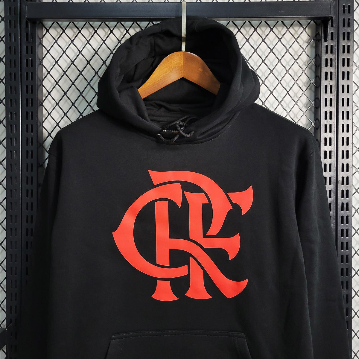 MOLETOM FLAMENGO BLACK 23/24