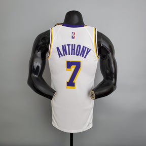 NBA 75TH LOS ANGELES LAKERS WHITE NBA JERSEY