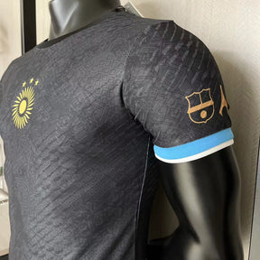 CAMISA LIONEL MESSI ARGENTINA BLACK VERSÃO JOGADOR 23/24