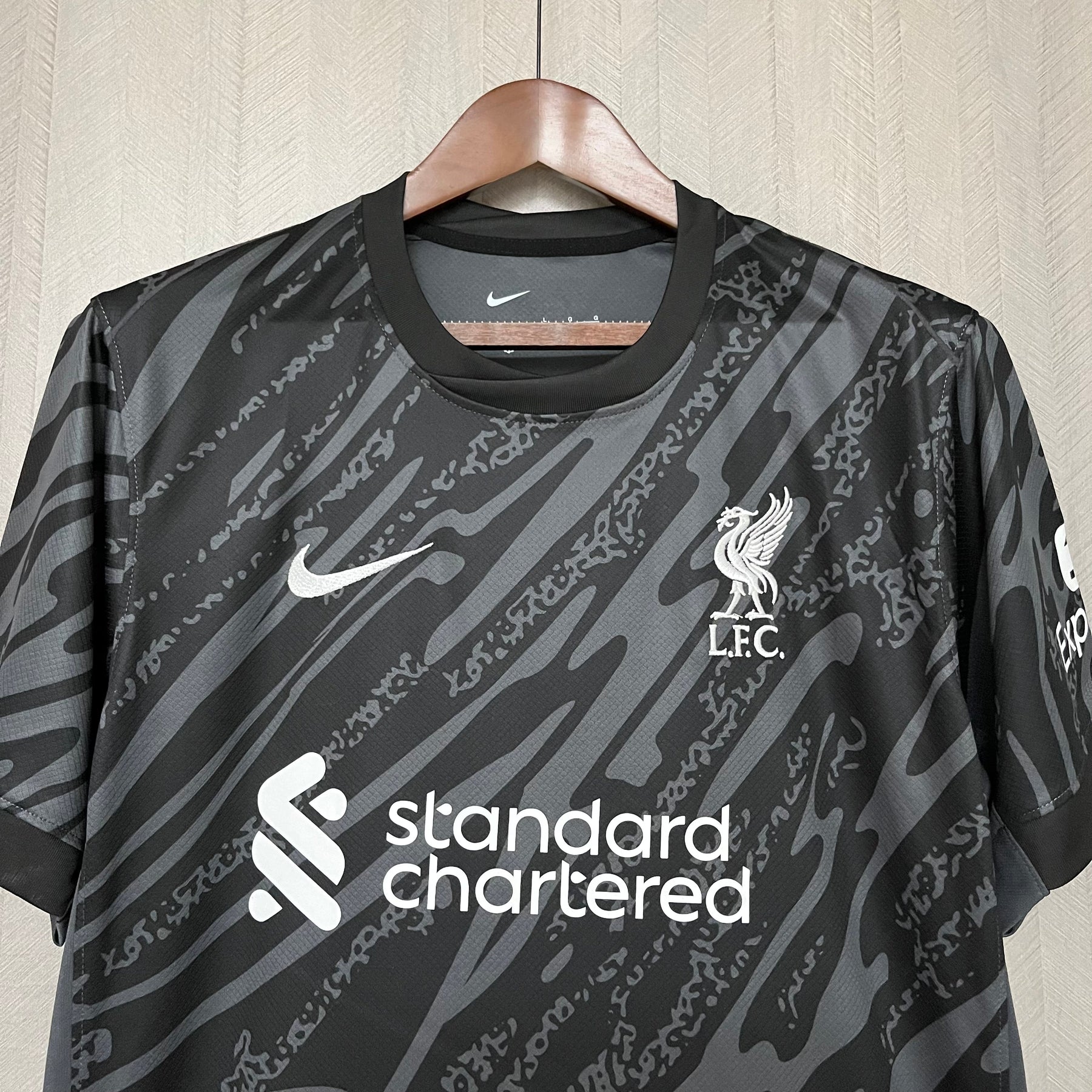 CAMISA LIVERPOOL GOLEIRO BLACK 24/25