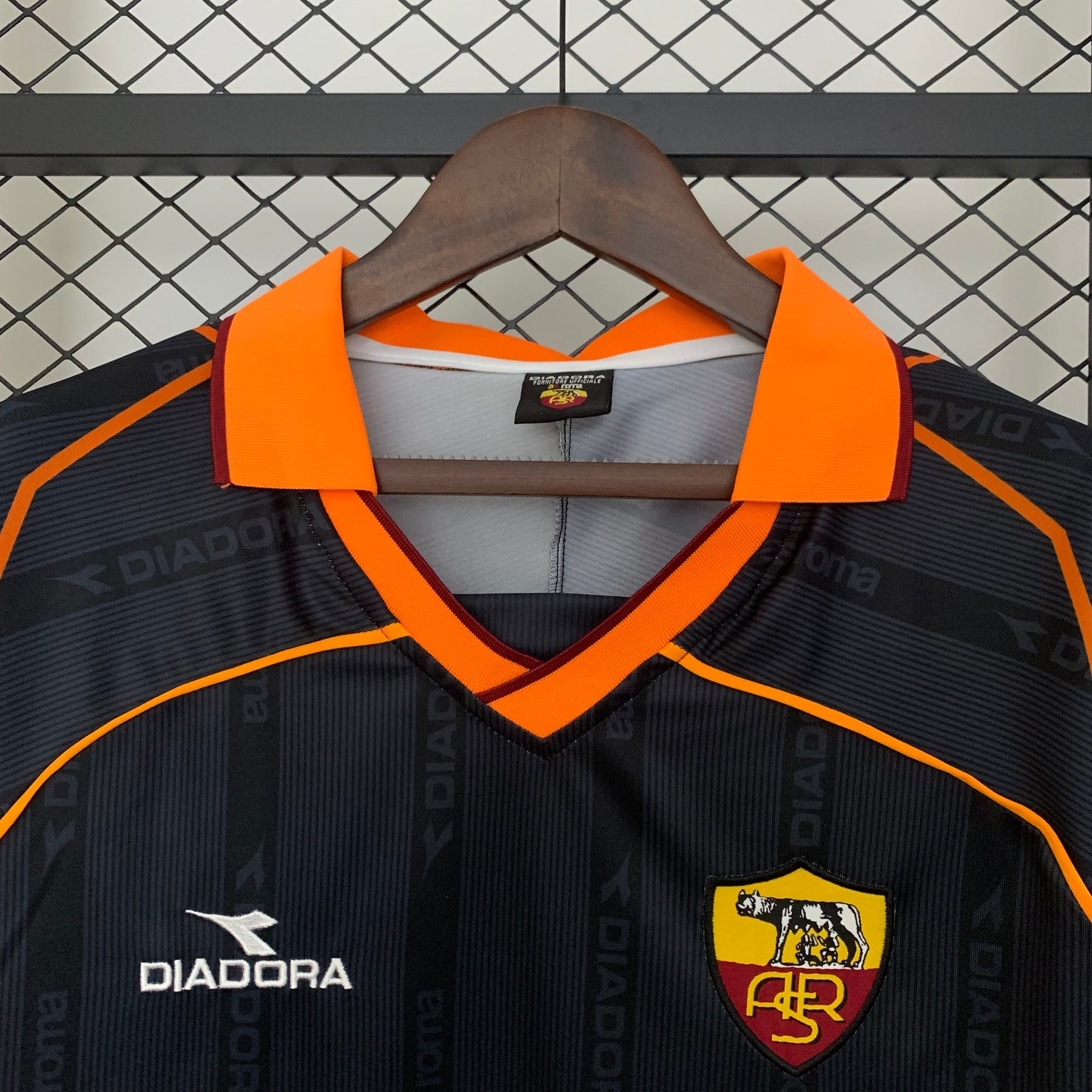 CAMISA RETRÔ ROMA AWAY 99/00