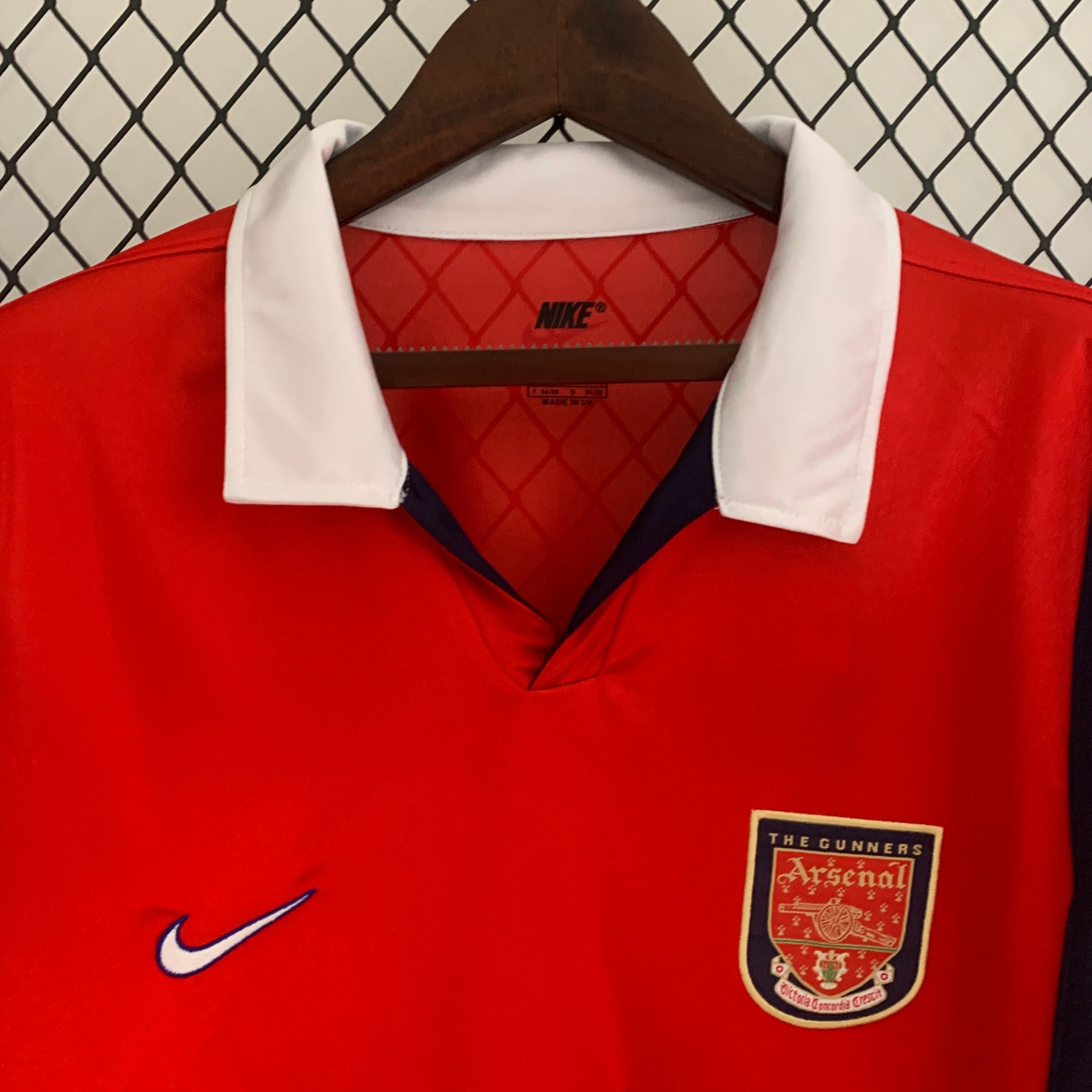 CAMISA RETRÔ ARSENAL HOME MANGA LONGA 98/99