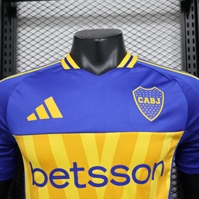 CAMISA BOCA JUNIORS VERSÃO JOGADOR HOME 24/25