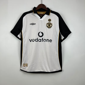 CAMISA RETRÔ MANCHESTER UNITED DUPLA FACE 01/02