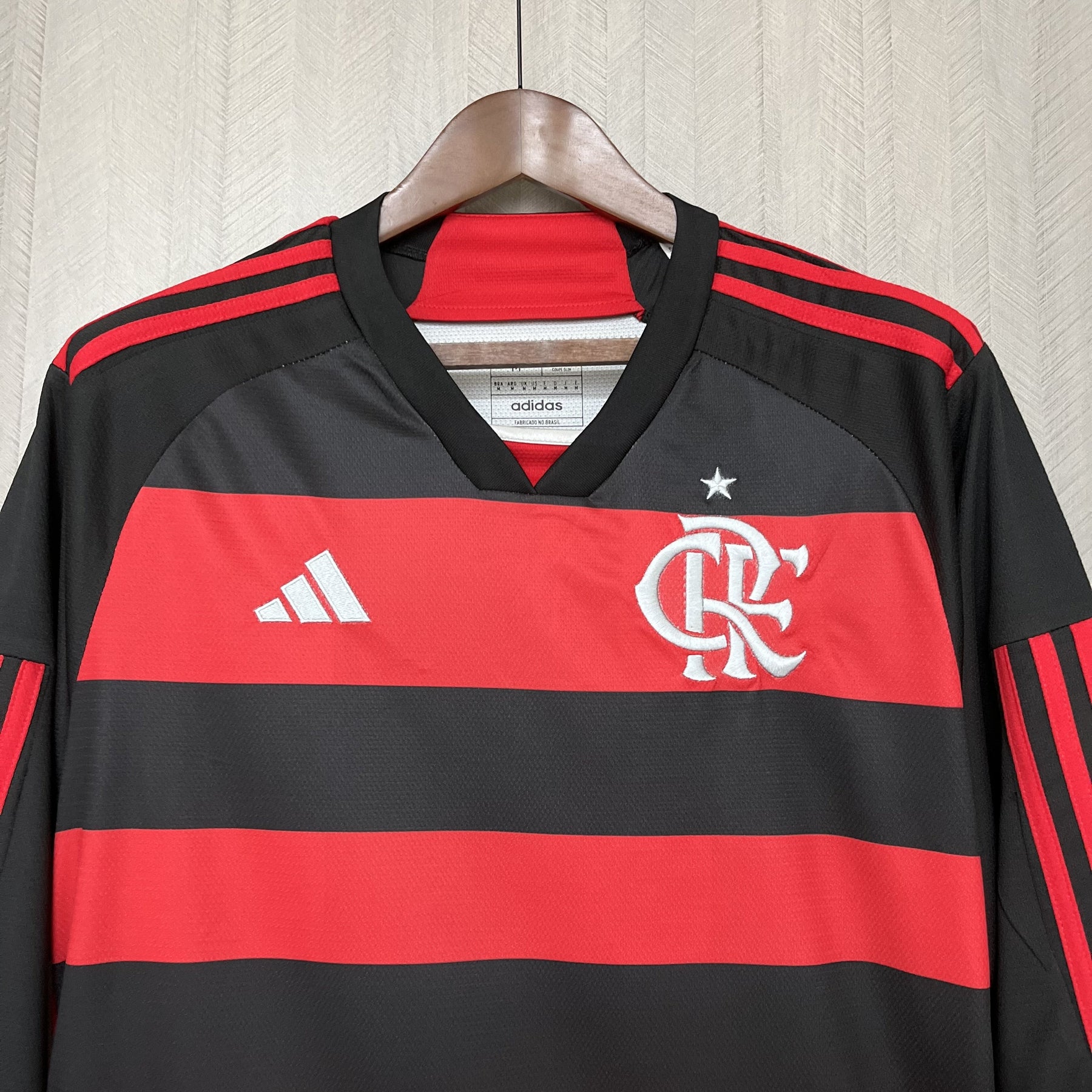 CAMISA FLAMENGO MANGA LONGA HOME 24/25