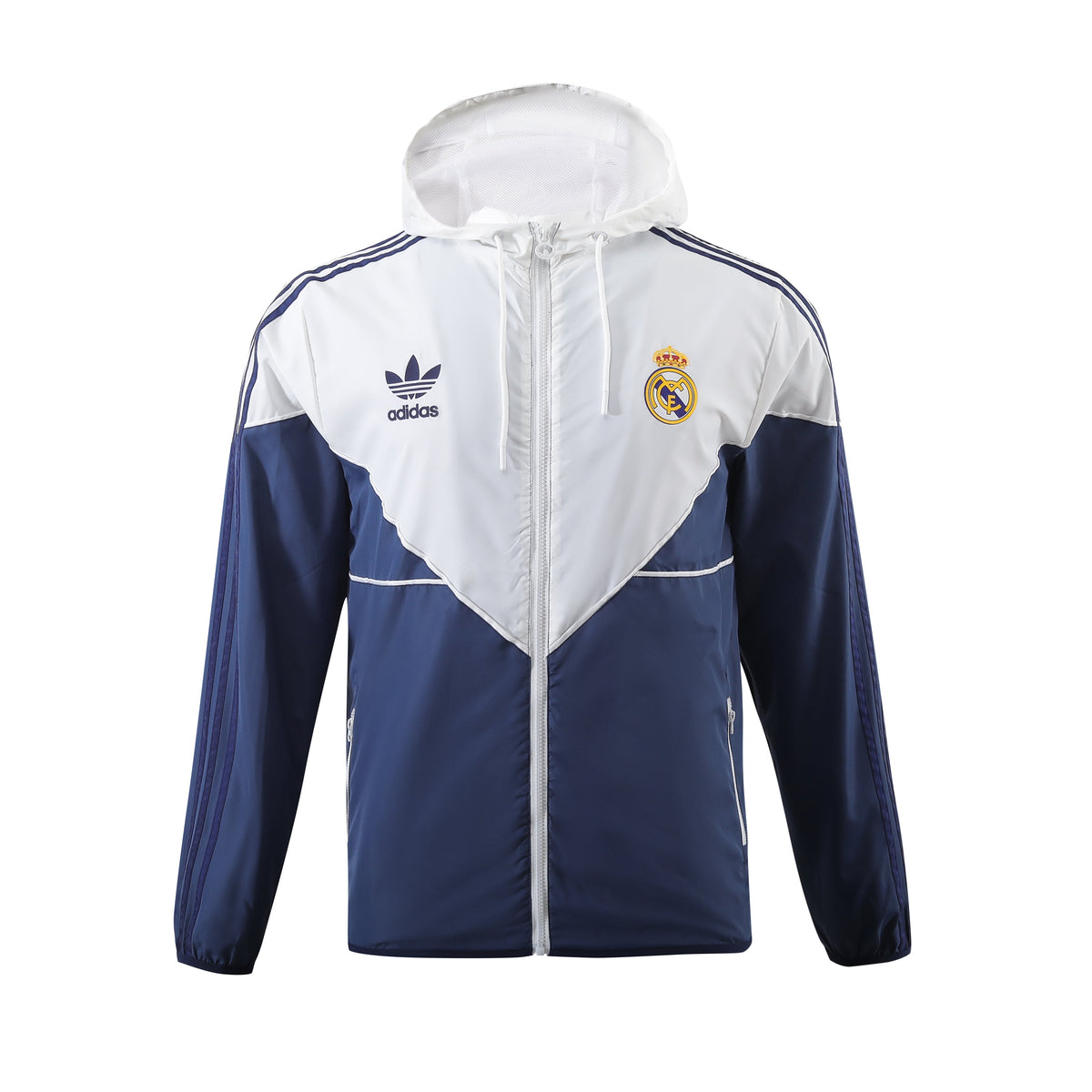 CORTA-VENTO REAL MADRID BLUE & WHITE 24/25