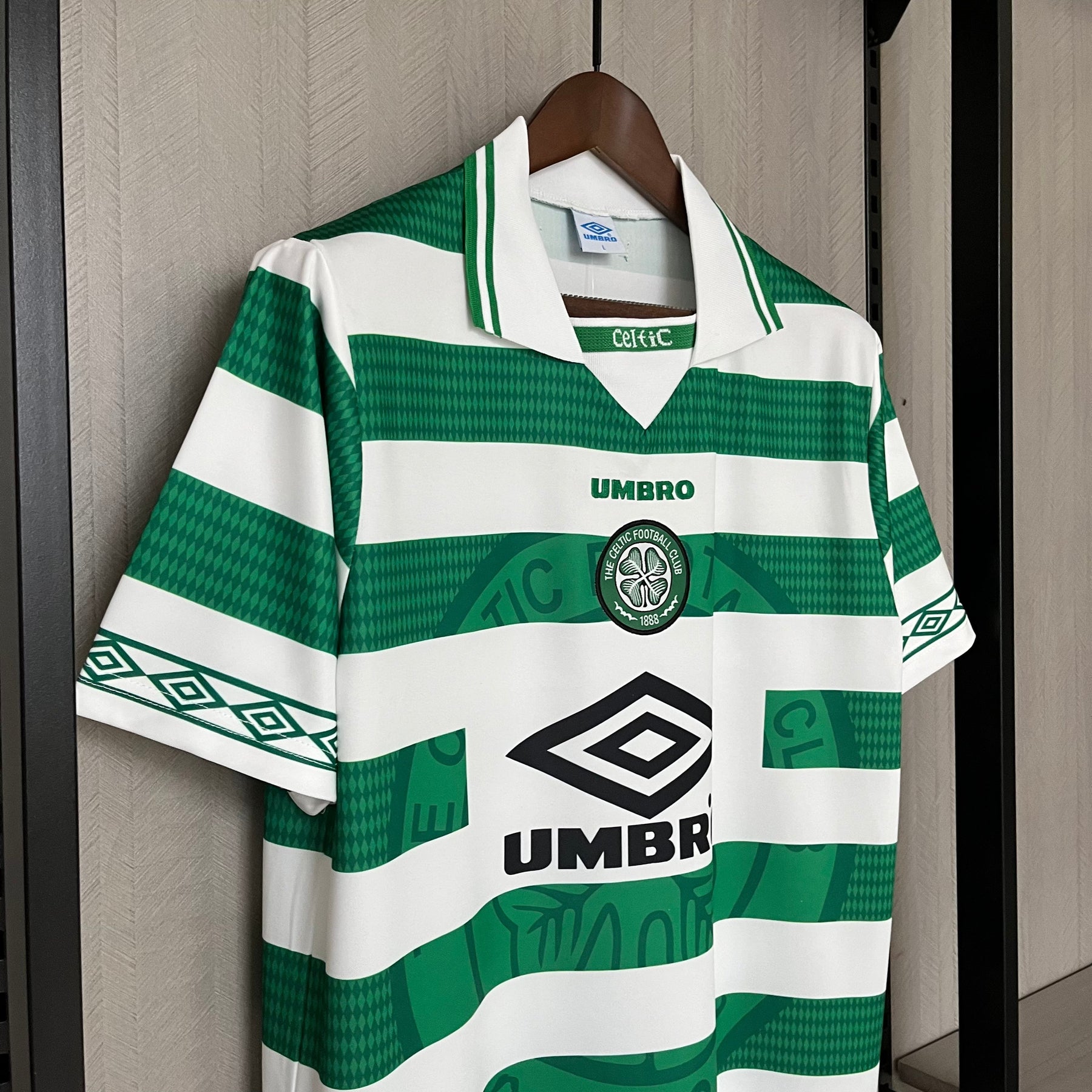 CAMISA RETRÔ CELTIC HOME 98/99