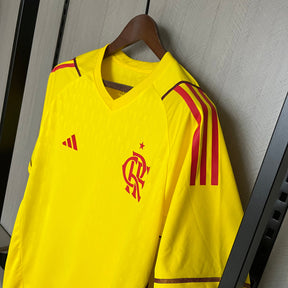 CAMISA FLAMENGO GOLEIRO AMARELO 24/25