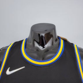 NBA 75TH GOLDEN STATE WARRIORS BLACK NBA JERSEY