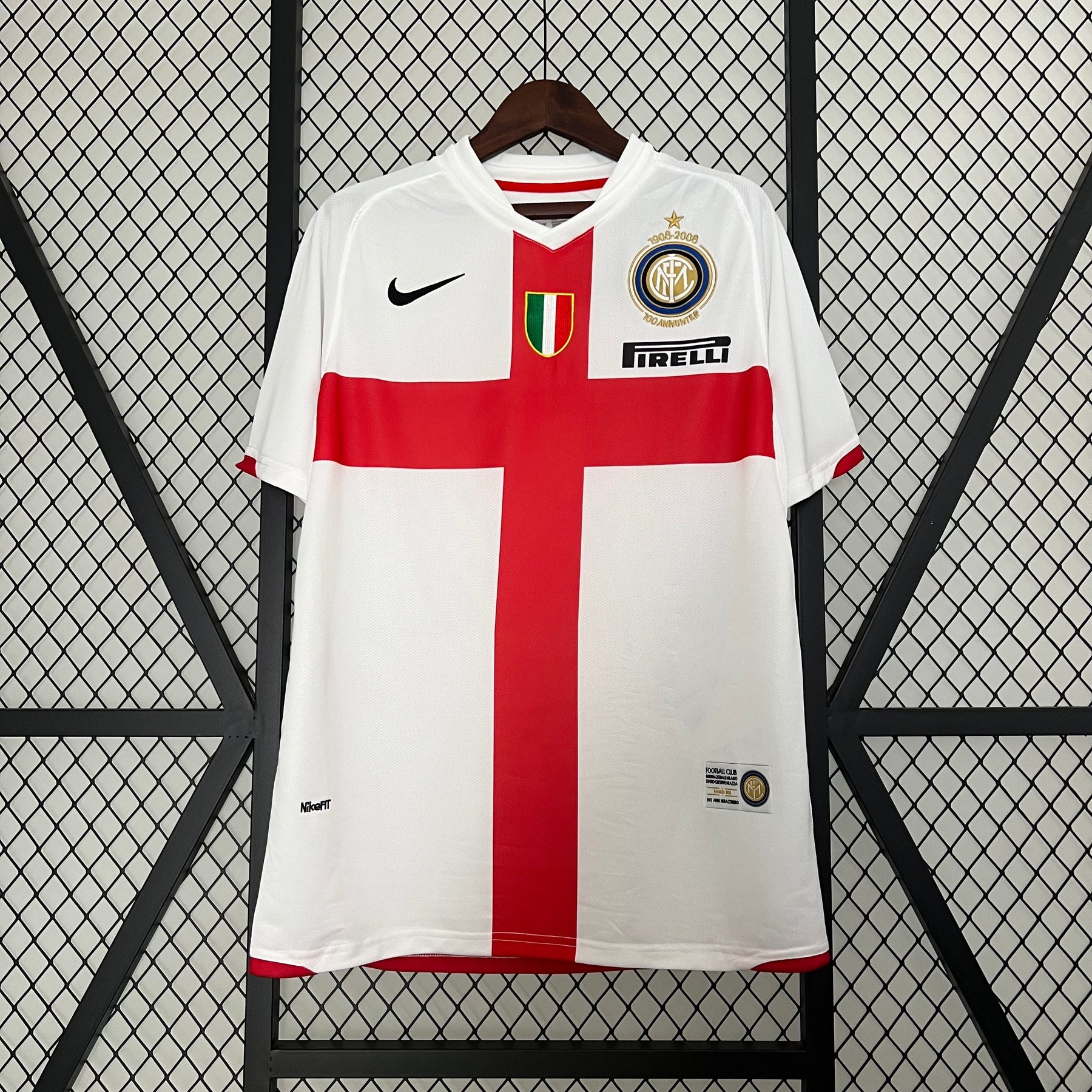CAMISA RETRÔ INTER DE MILÃO AWAY 07/08